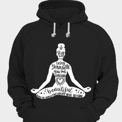 Al ser tú mismo pones algo hermoso Camiseta de yoga